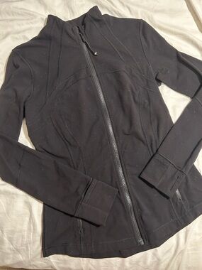 Black Lululemon align jacket, size 10